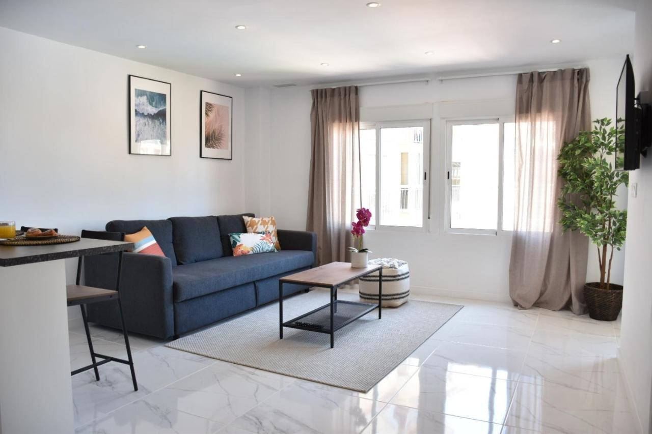 Ferienwohnung Myflats Deluxe Seafront Arenales del Sol Exterior foto